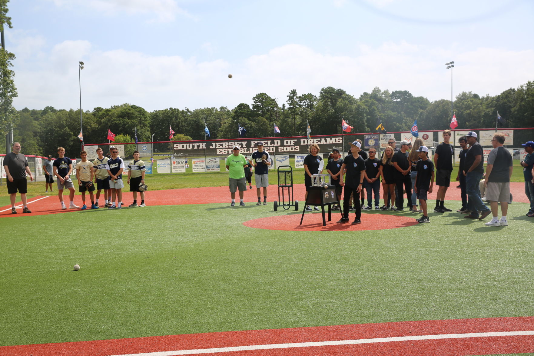 South Jersey Field of Dreams baseball game Saturday, Sept. 14, 2019 at the fields in Absecon.
